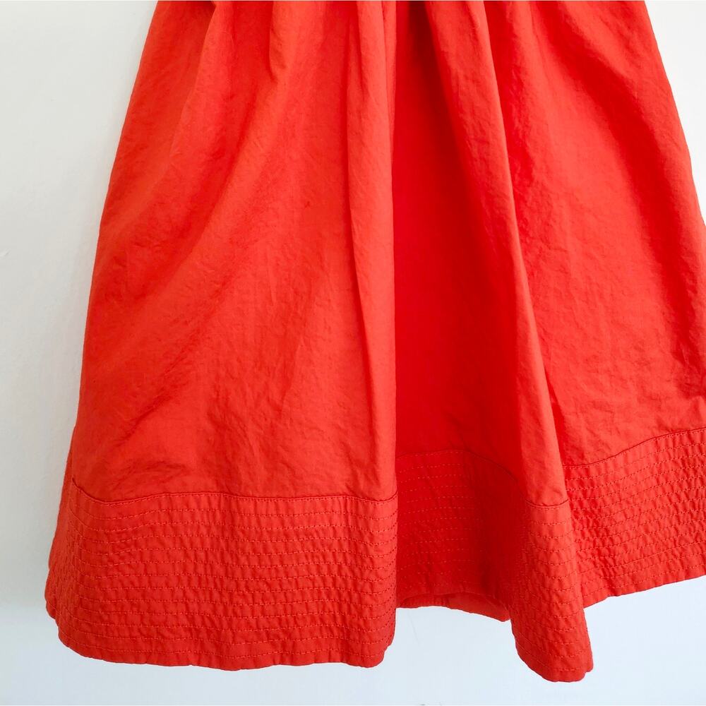 NWOT Banana Republic Cotton Poplin Cinch-Waist Mini Dress Sz XXS - Picture 6 of 9